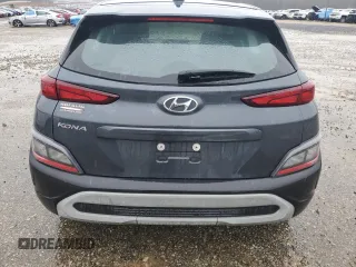 2022 Hyundai Kona Preferred with VIN KM8K22AB6NU763750, listed as a Copart auction lot 41881265 with 44,761 mi miles and Salvage Title. Bid and sale history available at carsss.com. Image 6.