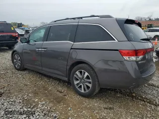2015 Honda Odyssey Touring Elite with VIN 5FNRL5H91FB090767, listed as a Copart auction lot 51311705 with 174,818 mi miles and Salvage Title. Bid and sale history available at carsss.com. Image 2.
