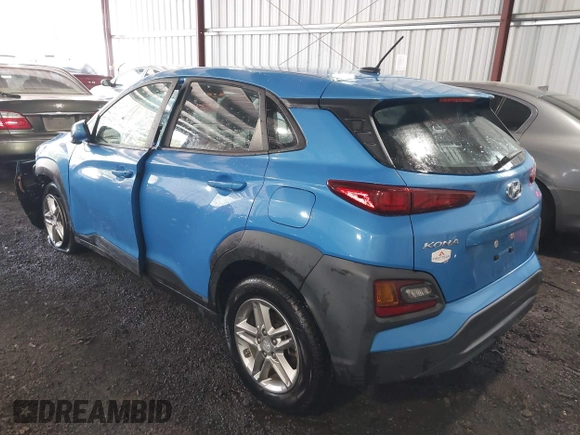 2020 Hyundai Kona SE with VIN KM8K12AA2LU434275, listed as a IAAI auction lot 42023623 with 71,684 mi miles and . Bid and sale history available at carsss.com. Image 3.