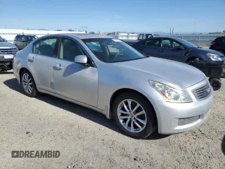 2007 Infiniti G35 Journey with VIN JNKBV61E47M704792, listed as a Copart auction lot 57452365 with Not Provided miles and Clean Title. Bid and sale history available at DreamBid. Image 4.