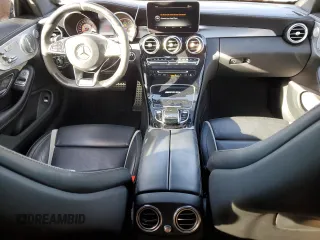 2017 Mercedes-Benz C 63 S AMG with VIN WDDWJ8HB9HF482199, listed as a Copart auction lot 80140554 with 36,010 mi miles and Salvage Title. Bid and sale history available at carsss.com. Image 8.