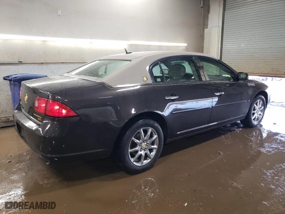 2008 Buick Lucerne CXL with VIN 1G4HD57258U152058, listed as a Copart auction lot 47050865 with 107,789 mi miles and Salvage Title. Bid and sale history available at carsss.com. Image 3.