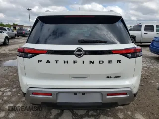 2024 Nissan Pathfinder SL with VIN 5N1DR3CC1RC313807, listed as a Copart auction lot 55822515 with 7,625 mi miles and Salvage title. Bid and sale history available at DreamBid. Image 6.