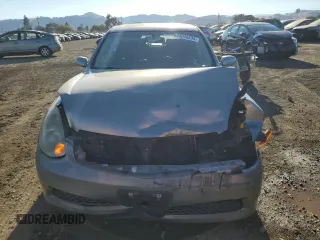 2006 Infiniti G35 with VIN JNKCV51E06M501959, listed as a Copart auction lot 73346234 with 142,194 mi miles and Salvage Title. Bid and sale history available at DreamBid. Image 5.