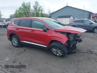 2019 Hyundai Santa Fe SEL z VIN 5NMS3CAD4KH094163, wystawiony jako IAAI lot #42223952 z przebiegiem 82 400 mil mil oraz . Historia ofert i sprzedaży dostępna na DreamBid. Obrazek 1.
