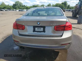 2018 BMW 3 Series 330i xDrive with VIN WBA8D9C54JEM33941, listed as a Copart auction lot 59501545 with 46,016 mi miles and Salvage title. Bid and sale history available at DreamBid. Image 6.