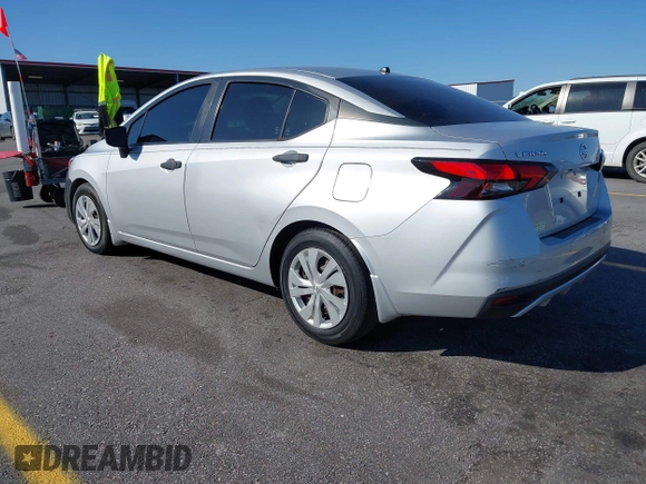 2020 Nissan Versa S with VIN 3N1CN8DV7LL811887, listed as a IAAI auction lot 42064948 with 115,490 mi miles. Bid and sale history available at carsss.com. Image 3.