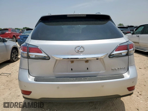 2015 Lexus RX 350 с VIN 2T2ZK1BA4FC199500, выставлен на аукционе Copart как лот 57523585 с пробегом 82 621 миль миль и На запчасти • Non repairable. История ставок и продаж доступна на DreamBid. Изображение 6.