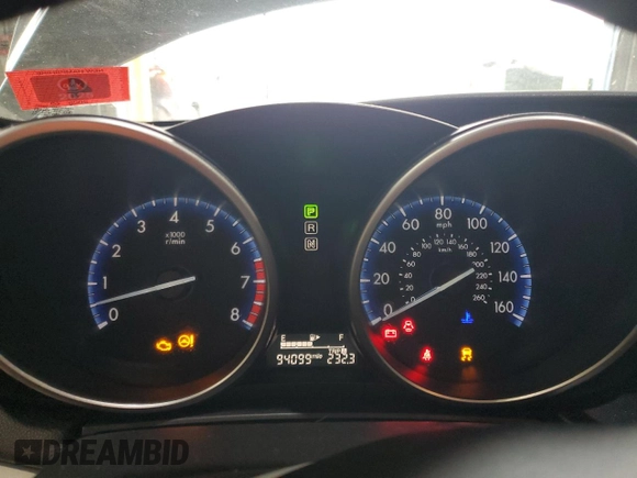2012 Mazda 3 i Touring with VIN JM1BL1L88C1679120, listed as a Copart auction lot 46061535 with 94,099 mi miles and Salvage title. Bid and sale history available at DreamBid. Image 9.