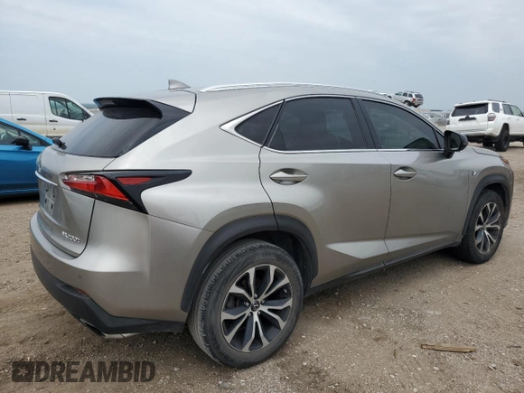 2016 Lexus NX 200t with VIN JTJBARBZ6G2072774, listed as a Copart auction lot 68511634 with 96,884 mi miles and Salvage Title. Bid and sale history available at DreamBid. Image 3.