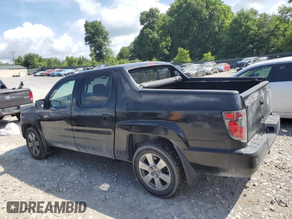 2013 Honda Ridgeline RTL with VIN 5FPYK1F58DB018136, listed as a Copart auction lot 61720925 with 184,020 mi miles and Salvage title. Bid and sale history available at DreamBid. Image 2.