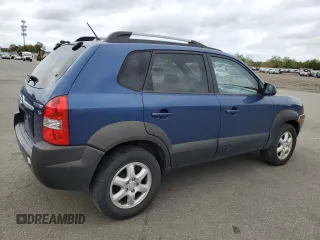 2005 Hyundai Tucson GLS with VIN KM8JN12D75U136620, listed as a Copart auction lot 73579764 with 63,305 mi miles and Salvage Title. Bid and sale history available at carsss.com. Image 3.