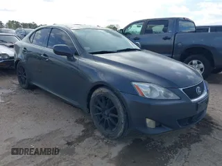 2006 Lexus IS 250 Manual with VIN JTHBK262865010292, listed as a IAAI auction lot 41832213 with 224,542 mi miles. Bid and sale history available at carsss.com. Image 1.