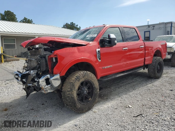 2021 Ford Super Duty F-250 SRW XL with VIN 1FT8W2BT1MEC89452, listed as a Copart auction lot 48878025 with 73,803 mi miles and Salvage Title. Bid and sale history available at carsss.com. Image 1.