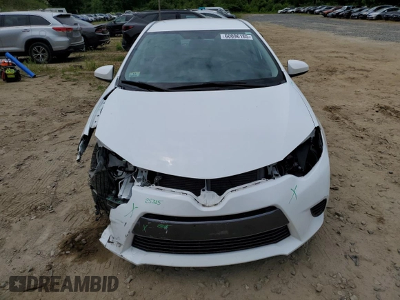 2016 Toyota Corolla L с VIN 2T1BURHE1GC729285, выставлен на аукционе Copart как лот 60096165 с пробегом 60 532 миль миль и Списание • Salvage title. История ставок и продаж доступна на DreamBid. Изображение 5.