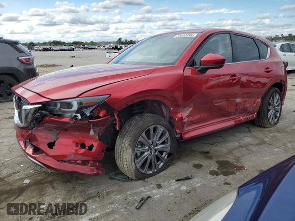 2024 Mazda CX-5 2.5 Turbo Signature with VIN JM3KFBXY6R0426374, listed as a Copart auction lot 73013294 with 12,192 mi miles and Salvage Title. Bid and sale history available at carsss.com. Image 1.