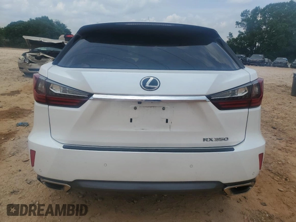 2018 Lexus RX 350 with VIN 2T2BZMCA1JC139972, listed as a Copart auction lot 59598485 with 87,769 mi miles and Salvage title. Bid and sale history available at DreamBid. Image 6.