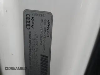 2007 Audi A8 L 4.2L with VIN WAUMV44E37N001895, listed as a Copart auction lot 80737364 with 0 mi miles and Salvage Title. Bid and sale history available at carsss.com. Image 14.