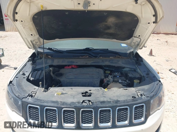 2019 Jeep Compass Latitude with VIN 3C4NJCBB3KT802907, listed as a IAAI auction lot 42595157 with 103,993 mi miles and . Bid and sale history available at DreamBid. Image 10.