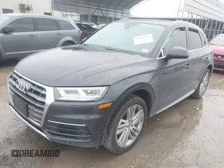 2019 Audi Q5 Premium Plus z VIN WA1BNAFYXK2045638, wystawiony jako IAAI lot #41892301 z przebiegiem 65 534 mil mil oraz . Historia ofert i sprzedaży dostępna na DreamBid. Obrazek 2.