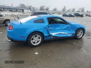 2012 Ford Mustang V6 Premium with VIN 1ZVBP8AM1C5264983, listed as a Copart auction lot 45213285 with 71,337 mi miles and Salvage Title. Bid and sale history available at carsss.com. Image 3.