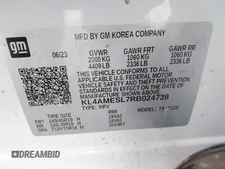 2024 Buick Encore GX Sport Touring с VIN KL4AMESL7RB024739, выставлен на аукционе IAAI как лот 41600883 с пробегом 3 481 миль миль и . История ставок и продаж доступна на DreamBid. Изображение 9.