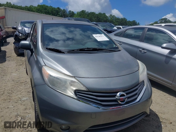 2014 Nissan Note S Plus z VIN 3N1CE2CP3EL351811, wystawiony jako IAAI lot #42528211 z przebiegiem 104 608 mil mil oraz . Historia ofert i sprzedaży dostępna na DreamBid. Obrazek 1.