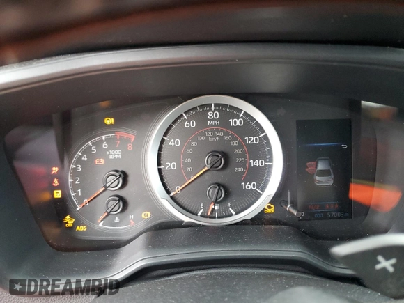 2020 Toyota Corolla SE with VIN 5YFS4RCE6LP035709, listed as a Copart auction lot 50902875 with 57,003 mi miles and Salvage Title. Bid and sale history available at DreamBid. Image 9.