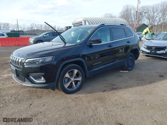 2019 Jeep Cherokee Limited with VIN 1C4PJMDX3KD256557, listed as a IAAI auction lot 41645135 with 35,813 mi miles. Bid and sale history available at carsss.com. Image 17.