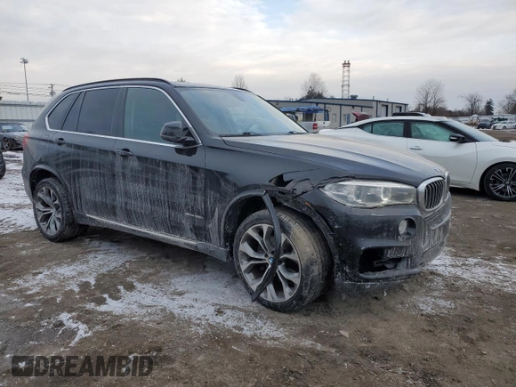2016 BMW X5 sDrive35i with VIN 5UXKR2C59G0H43012, listed as a Copart auction lot 88068475 with 134,682 mi miles and Salvage Title. Bid and sale history available at carsss.com. Image 4.