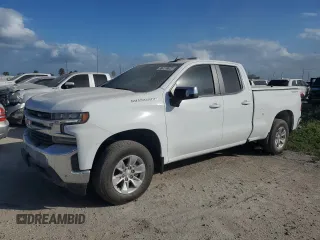 2021 Chevrolet Silverado 1500 LT with VIN 1GCRYDED0MZ372216, listed as a Copart auction lot 77602794 with 49,473 mi miles and Salvage Title. Bid and sale history available at DreamBid. Image 1.