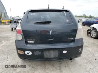 2009 Pontiac Vibe w/1SB with VIN 5Y2SP67059Z427437, listed as a Copart auction lot 66543194 with Not Provided miles and Salvage Title. Bid and sale history available at carsss.com. Image 6.