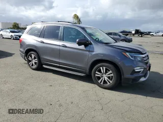 2016 Honda Pilot EX-L with VIN 5FNYF6H74GB037182, listed as a Copart auction lot 51088915 with 118,018 mi miles and Salvage Title. Bid and sale history available at carsss.com. Image 4.