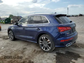 2018 Audi SQ5 Prestige with VIN WA1C4AFY9J2217762, listed as a Copart auction lot 60276294 with 96,861 mi miles and Salvage Title. Bid and sale history available at DreamBid. Image 2.