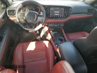 2023 Dodge Durango SRT Hellcat Premium z VIN 1C4SDJH94PC553023, wystawiony jako Copart lot #78604694 z przebiegiem 7 975 mil mil oraz Czysty tytuł • Clean title. Historia ofert i sprzedaży dostępna na DreamBid. Obrazek 8.