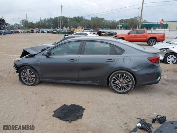 2021 Kia Forte GT with VIN 3KPF44AC7ME379056, listed as a IAAI auction lot 41357328 with 47,068 mi miles. Bid and sale history available at carsss.com. Image 15.