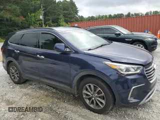 2018 Hyundai Santa Fe SE z VIN KM8SM4HF3JU271217, wystawiony jako Copart lot #59725005 z przebiegiem 137 519 mil mil oraz Czysty tytuł • Clean title. Historia ofert i sprzedaży dostępna na DreamBid. Obrazek 4.