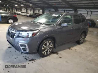 2021 Subaru Forester Limited with VIN JF2SKAUC4MH498872, listed as a Copart auction lot 52020645 with 30,210 mi miles and Salvage title. Bid and sale history available at DreamBid. Image 1.