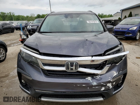 2021 Honda Pilot Special Edition with VIN 5FNYF5H25MB023088, listed as a Copart auction lot 55141015 with 66,163 mi miles and Salvage title. Bid and sale history available at DreamBid. Image 5.