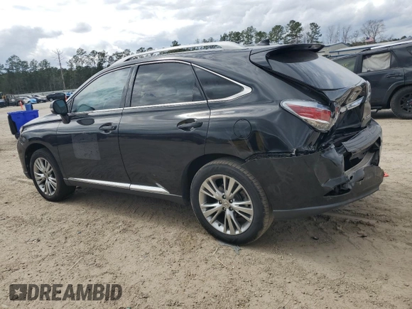 2014 Lexus RX 350 with VIN 2T2ZK1BA2EC138631, listed as a Copart auction lot 47639405 with 151,012 mi miles and Salvage Title. Bid and sale history available at carsss.com. Image 2.