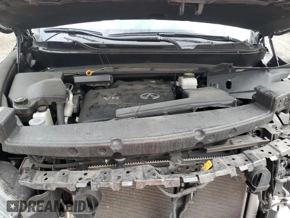 2020 Infiniti QX60 Luxe with VIN 5N1DL0MN6LC541566, listed as a Copart auction lot 59375575 with 43,485 mi miles and Salvage title. Bid and sale history available at DreamBid. Image 12.