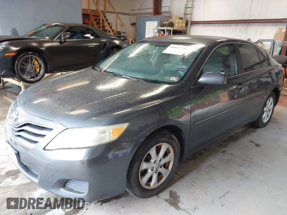 2011 Toyota Camry LE with VIN 4T1BF3EK3BU615121, listed as a IAAI auction lot 41034428 with 218,064 mi miles. Bid and sale history available at carsss.com. Image 2.