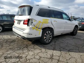 2018 Mercedes-Benz GLS 450 with VIN 4JGDF6EE4JB132316, listed as a Copart auction lot 42323674 with 63,686 mi miles and . Bid and sale history available at DreamBid. Image 3.