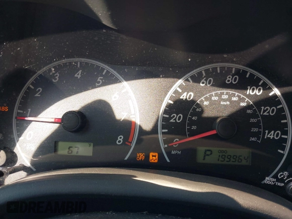 2010 Toyota Corolla with VIN 1NXBU4EE8AZ298585, listed as a IAAI auction lot 42554218 with 199,964 mi miles and . Bid and sale history available at DreamBid. Image 7.