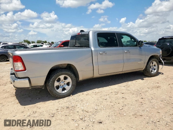 2022 Ram 1500 Big Horn with VIN 1C6SRFMT5NN324861, listed as a Copart auction lot 62969425 with 157,331 mi miles and Clean title. Bid and sale history available at DreamBid. Image 3.