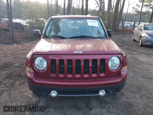 2017 Jeep Patriot High Altitude with VIN 1C4NJPFA5HD166689, listed as a IAAI auction lot 41768927 with 74,592 mi miles and . Bid and sale history available at carsss.com. Image 12.