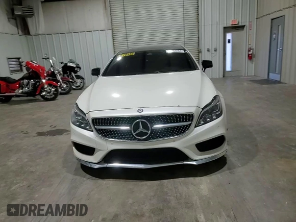2015 Mercedes-Benz CLS-Class CLS 400 with VIN WDDLJ6FBXFA139907, listed as a Copart auction lot 84054264 with 150,272 mi miles and Salvage Title. Bid and sale history available at carsss.com. Image 10.