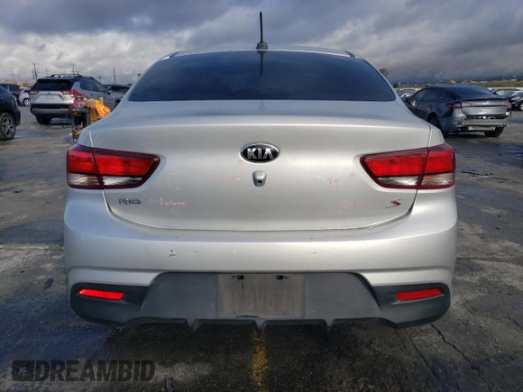 2020 Kia Rio S with VIN 3KPA24AD8LE297375, listed as a Copart auction lot 48999545 with 79,183 mi miles and Salvage Title. Bid and sale history available at carsss.com. Image 6.