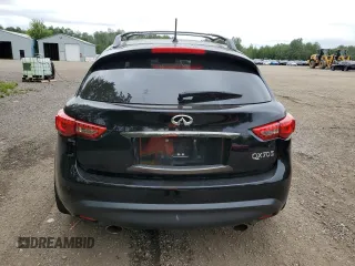 2015 Infiniti QX70 с VIN JN8CS1MW9FM481478, выставлен на аукционе Copart как лот 63108685 с пробегом 159 479 миль миль и Чистый • Clean title. История ставок и продаж доступна на DreamBid. Изображение 6.