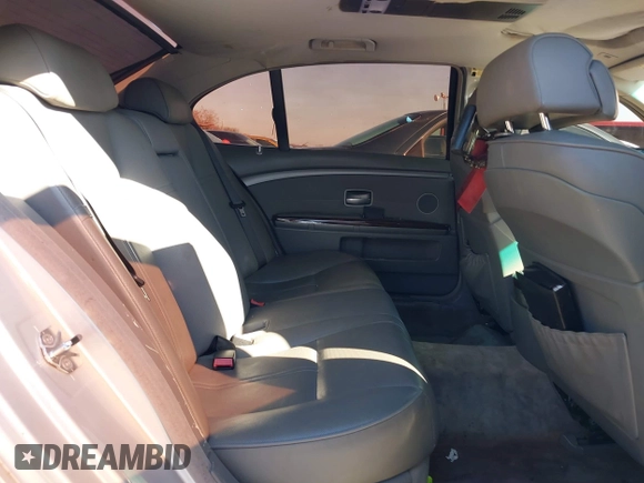 2003 BMW 7 Series 745Li with VIN WBAGN63403DR16026, listed as a IAAI auction lot 41140076 with Not Provided miles and . Bid and sale history available at DreamBid. Image 8.